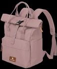 travelite BASICS Short Handle Rollup Backpack Smoky Rose
