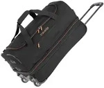 travelite BASICS Rollenreisetasche 55cm Schwarz