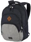 travelite BASICS Backpack Melange Navy/Grey