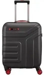 travelite VECTOR 4-Rollen Trolley S Schwarz/Rot