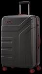 VECTOR 4w Trolley L, Schwarz/Rot