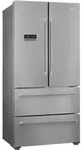 SMEG FQ55FXDE - Freistehender French Door, Multiflow-System, Edelstahl, 2 Gefrier