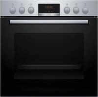 Bosch HEA513BR3 - Serie 4 Einbauherd mit 5 Jahre Garantie, Edelstahl, 3D Heissluft,