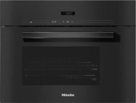 Miele DG 2840 - Dampfgarer mit 5 Jahre Garantie, Obsidianschwarz, 60 x 45 cm
