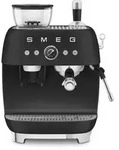 SMEG EGF03BLMEU - Kompakte Siebtr&auml;germaschine, Designlinie 50's Style, Schwarz...