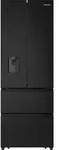 Hisense RF632N4WFE - French Door mit 5 Jahre Garantie, Schwarz, 485 L, ca. 70 x...