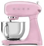 SMEG SMF03PKEU - K&uuml;chenmaschine, Designlinie 50's Style, Cadillac Pink, BxTxH: ca.