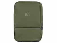 Rucksack Backpack Mini mit Laptopfach 14 Zoll Volumen 15.0 Liter Grün