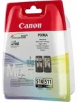 Original Canon 2970B017 / PG510+CL511 Druckkopfpatrone Multipack
