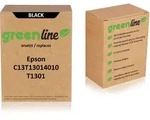 greenline ersetzt Epson C 13 T 13014010 / T1301 Tintenpatrone, schwarz