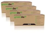 greenline Multipack kompatibel zu HP W2030X / 415X enth&auml;lt 4x Tonerkartusche