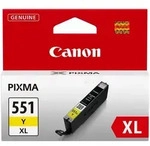 Original Canon 6446B001 / CLI551YXL Tintenpatrone gelb