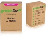 greenline ersetzt Brother LC-225XLM Tintenpatrone, magenta