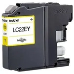 Original Brother LC22EY Tintenpatrone gelb