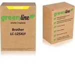 greenline ersetzt Brother LC-125 XL Y Tintenpatrone, gelb