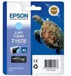 Original Epson C13T15754010 / T1575 Tintenpatrone cyan hell