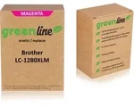 greenline ersetzt Brother LC-1280 XL M Tintenpatrone, magenta