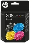 Original HP 6L6S6UE / 308 Druckkopfpatrone Multipack