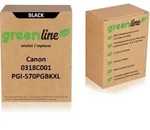 greenline ersetzt Canon 0318 C 001 / PGI-570 PGBKXL Tintenpatrone, Pigment...