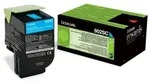 Original Lexmark 80C2SC0 / 802SC Toner cyan
