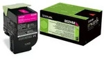 Original Lexmark 80C2HM0 / 802HM Toner magenta
