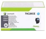 Original Lexmark 70C20CE / 702C Toner cyan