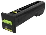Original Lexmark 72K20Y0 Toner gelb