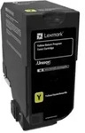 Original Lexmark 74C2HYE Toner gelb