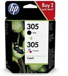 Original HP 6ZD17AE / 305 Druckkopfpatrone Multipack