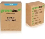 greenline ersetzt Brother LC-3219XLC Tintenpatrone, cyan