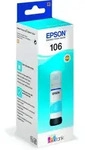 Original Epson 106 (C13T00R240) Tintenflasche cyan