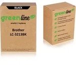 greenline ersetzt Brother LC-3213 BK Tintenpatrone, schwarz