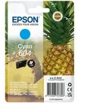 Original Epson C13T10G24010 / 604 Tintenpatrone cyan
