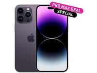 Apple iPhone 14 Pro Max 1 TB - Dunkellila (Zustand: Neuwertig)