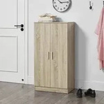 Schuhschrank Notribontaa 108x55x35 cm Sonoma-Eicheoptik [en.casa]