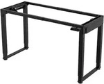 H&ouml;henverstellbares Tischgestell Kirkkonummi 135x55cm Schwarz [pro.tec]