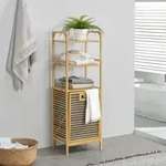 Bambus W&auml;scheregal Tidaholm 118x39,5x30,5cm [en.casa]