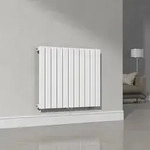 Designheizk&ouml;rper Nore Wei&szlig; 60x80cm Einlagig 616W [neu.haus]