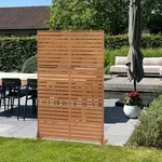 Trennwand Nodepp Cortenstahl 180x120 cm Edelrost [casa.pro]