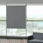 Klemmmarkise Cimarra 200x270cm Dunkelgrau [pro.tec]
