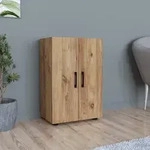 Beistellschrank &Aring;snes 74x49x32cm Eiche [en.casa]