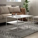 Couchtisch Solund 90x60x45 cm Wei&szlig; [en.casa]