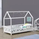 Hausbett Sisimiut 70x140 cm Wei&szlig; [en.casa]