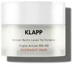 Klapp RESIST AGING Retinol Triple Action PRO AGE Overnight Mask 50 ml
