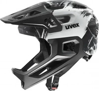 Uvex S4146980115, Fahrradhelm Uvex React Junior Fullface 2026 Helmgr&ouml;&szlig;e: 52-56cm