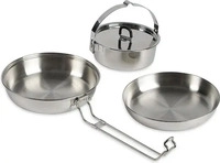 Tatonka 4113-000, Campinggeschirr Tatonka Camp Set Regular silber