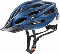 Uvex S4121600817, Fahrradhelm Uvex Oversize Helmgr&ouml;&szlig;e: 61-65cm blue-white matt