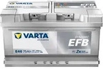 VARTA E46 Blue Dynamic EFB 75Ah 730A Autobatterie Start-Stop 575 500 073