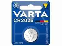 Varta Knopfzelle CR2025 Lithium 3V (1er Blister)