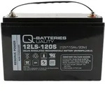 Q-Batteries 12LS-120S / 12V - 115Ah Blei Akku Standard-Typ AGM 10 Jahres Typ